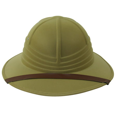 Jungle Safari Helmet British Pith Hunting Hat Costume Accessory