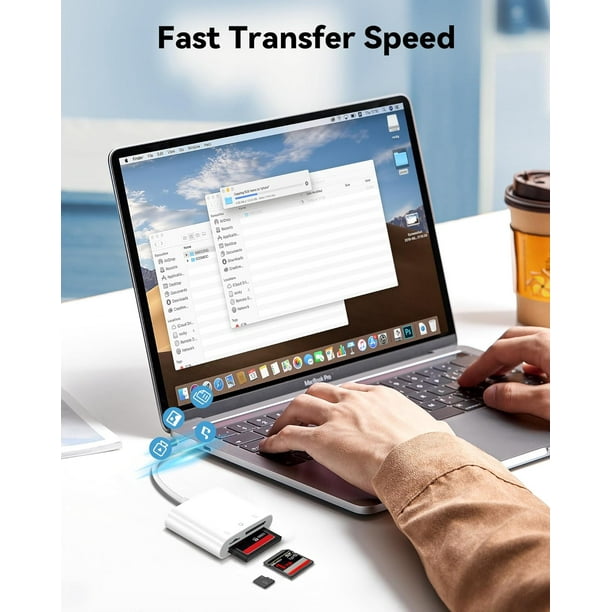 Lecteur De Carte SD USB C Pour IPhone 15/iPad/MacBook/Mac