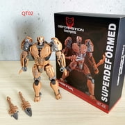 BMB Battletrap QT01 Cheetor QT02 Scourge TZ01 Transformation Toys Optimus Commander OP01 Action Figure Deformation Robot Model
