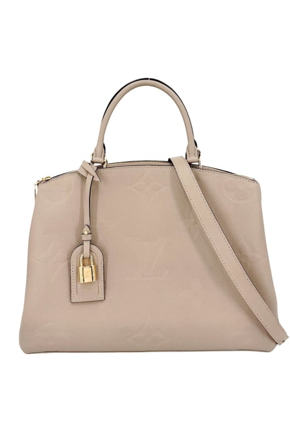 Pre-Owned Louis Vuitton Women's Grand Palais MM Handbag Shoulder Bag Crossbody Beige LOUIS...