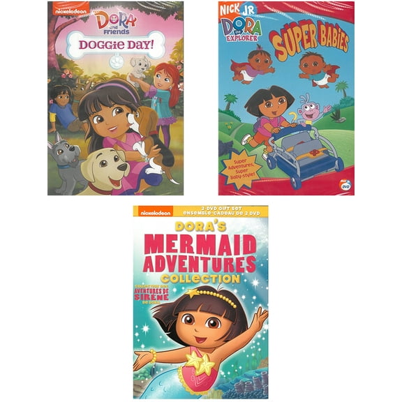 Dora The Explorer Kids DVD 3-Pack