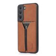 thumbnail image 4 of SaniMore for Samsung Galaxy S22 6.1" Wallet Case, Premium Vintage PU Leather Cover with Elastic Card Slot Anti-Scratch Full Body Shockproof Protective Shell for Samsung S22, Brown, 4 of 7