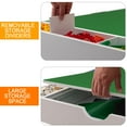 thumbnail image 4 of 2 in 1 Kids Play Table, Activity Table with 7 Storage Compartments, Compatible with LEGO Building Block, 4 of 6