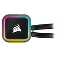 thumbnail image 4 of CORSAIR iCUE H100i RGB ELITE - Processor liquid cooling system - Radiator Size: 240 mm - (for: LGA1156, LGA1155, LGA2011, LGA1150, LGA2011-3, LGA1151, AM4, LGA2066, sTRX4, LGA1200, LGA1700) - 120 mm, 4 of 8