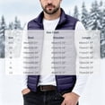 thumbnail image 6 of FRSASU Men's Lightweight Puffer Vest Outerwear Warm thermal Sleeveless Full Zip Up Stand Collar Puffy Jacket Navy, 6 of 6