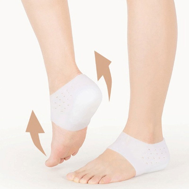 Invisible Height Lift Heel Pad Sock Liners Increase Pain G0J9 Insole NEW Re N3Z2