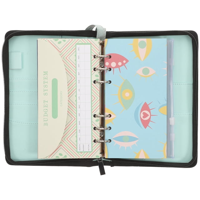 Greenadscape 1Set Multifunctional Cash Storage Bag Assorted Color Wear Resistant Portable Budget Envelope