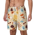 thumbnail image 2 of Balery Summer Travel Mens Swim Trunks Swim Shorts for Men Quick Dry Inseam Beach Shorts with Compression Liner Pocket-Medium, 2 of 9
