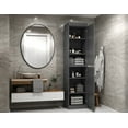 thumbnail image 6 of 100% Solid Wood 16.5" Bathroom Cabinet with Doors, 6 of 7