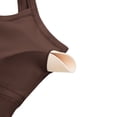 thumbnail image 6 of Women V Neck Cropped Top Padded Camisole, Stretchy Summer Sleeveless Top,S, 6 of 6