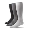 thumbnail image 1 of Calcetines deportivos de caña media XXL para hombre, talla 15–18, paquete de 3, 1 of 4