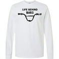 thumbnail image 3 of Inktastic Life Behind Bars Bmx Long Sleeve T-Shirt, 3 of 5