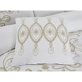 thumbnail image 6 of Modern Threads 5-Piece Sabrina Jacquard Microfiber Comforter Set, Queen, 6 of 8