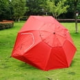 thumbnail image 2 of Graflsoa Portable Multi-Functional Fishing Umbrella with 1.2m Canopy Radius, Red - Ideal for Outdoor Protection from Sun, Rain, and Wind, 2 of 6