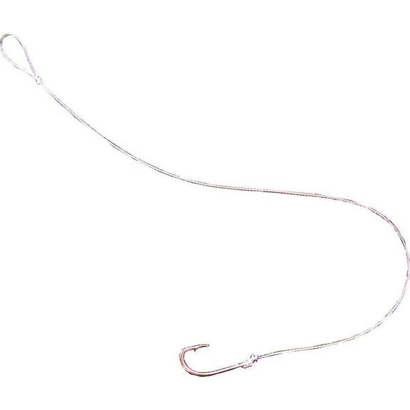Mustad 641-2-6 Classic Snelled Hook Size 2 Forged 1X Long Shank
