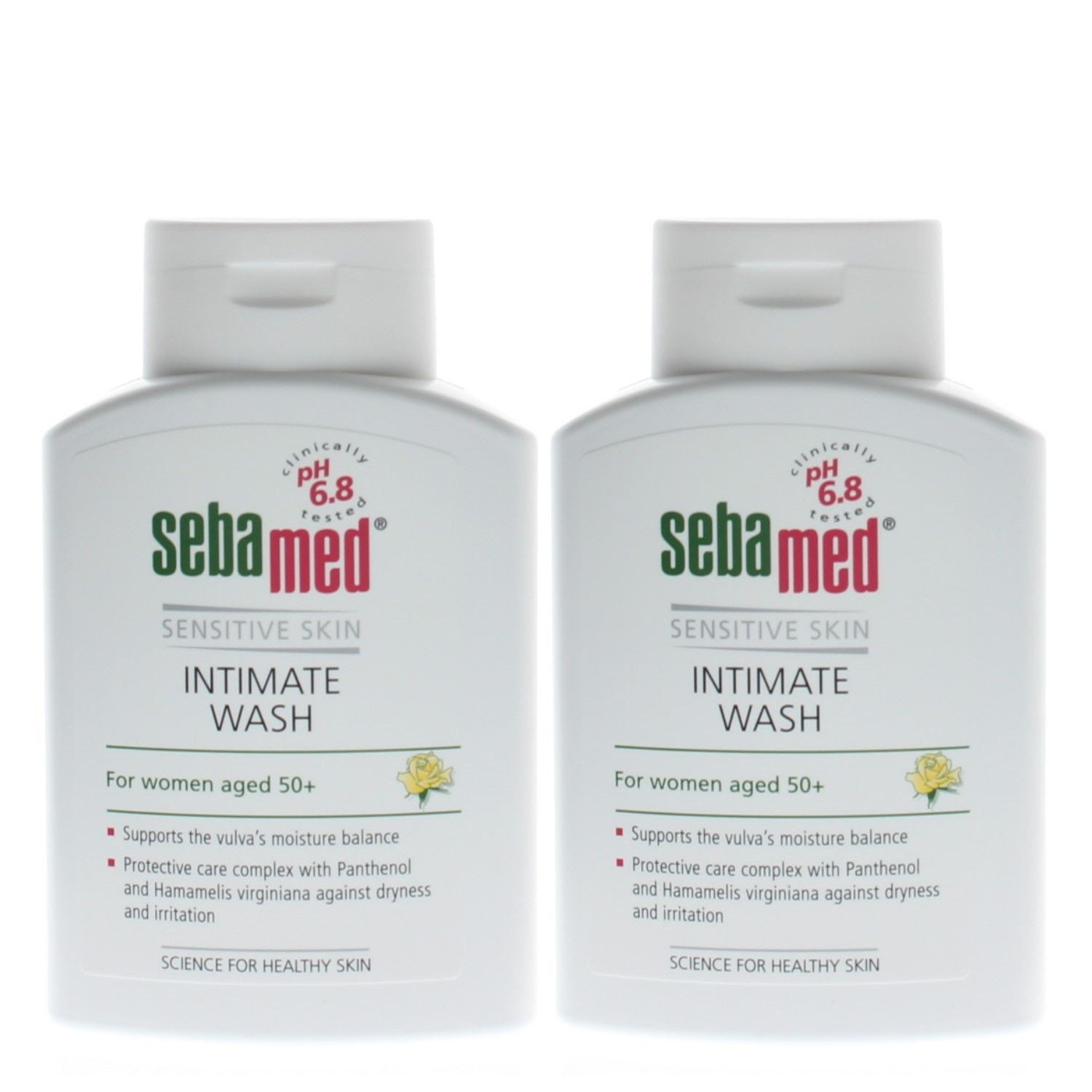Sebamed Intimate Wash for Women Aged 50+ 200ml/6.7oz (2 Pack)