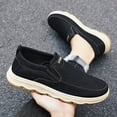 thumbnail image 5 of Mens Loafers Canvas Slip On Shoes Sneakers, Comfortable Non-Slip Orthopedic Mens Casual Shoes, Outdoor Lightweight Working Driving Walking Casual Shoes for Men, 5 of 7