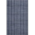 thumbnail image 2 of JONATHAN Y WASHABLE Orton Distressed Ticking Stripe 5' x 8' Machine-Washable Polyester Area Rug, Navy and Cream, Farmhouse Vintage Style with Low Pile for Living Room WSH519D-5, 2 of 6