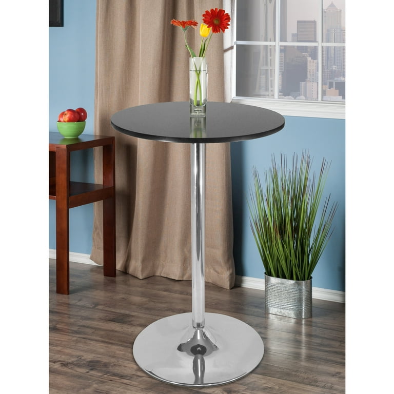 Winsome wood spectrum pub table round deals