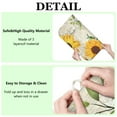 thumbnail image 6 of Bright Sunflower Dish Drying Mat for Sink Area Microfiber Floral Pad Foldable Absorbent Kitchen Rack Mat 16x18 Inch, 6 of 7