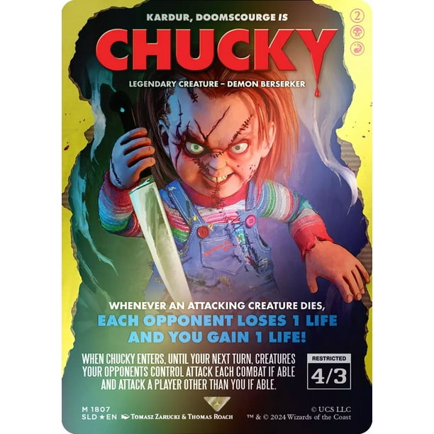MTG: Secret Lair Chucky (Foil) - Office Breakroom Collection