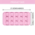 thumbnail image 3 of Rose Silicone Mold, Ngxiha 1 Pcs Rose Chocolate Mold 15 Cavity Silicone Roses Molds for Chocolate, Candy, Ice Cube, Gummy, Jello, Jelly, Cupcake Decorations, Candles, Soaps, 3 of 7