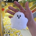 thumbnail image 6 of Halloween Decorations Cute Ghost Plush Keychain Stuffed Bag Pendant Ornament 3PCS,Key Chains Rings Happy Ghost Shape Hanging Decor for Bag,Key Pendant Bags for Small Student, 6 of 8