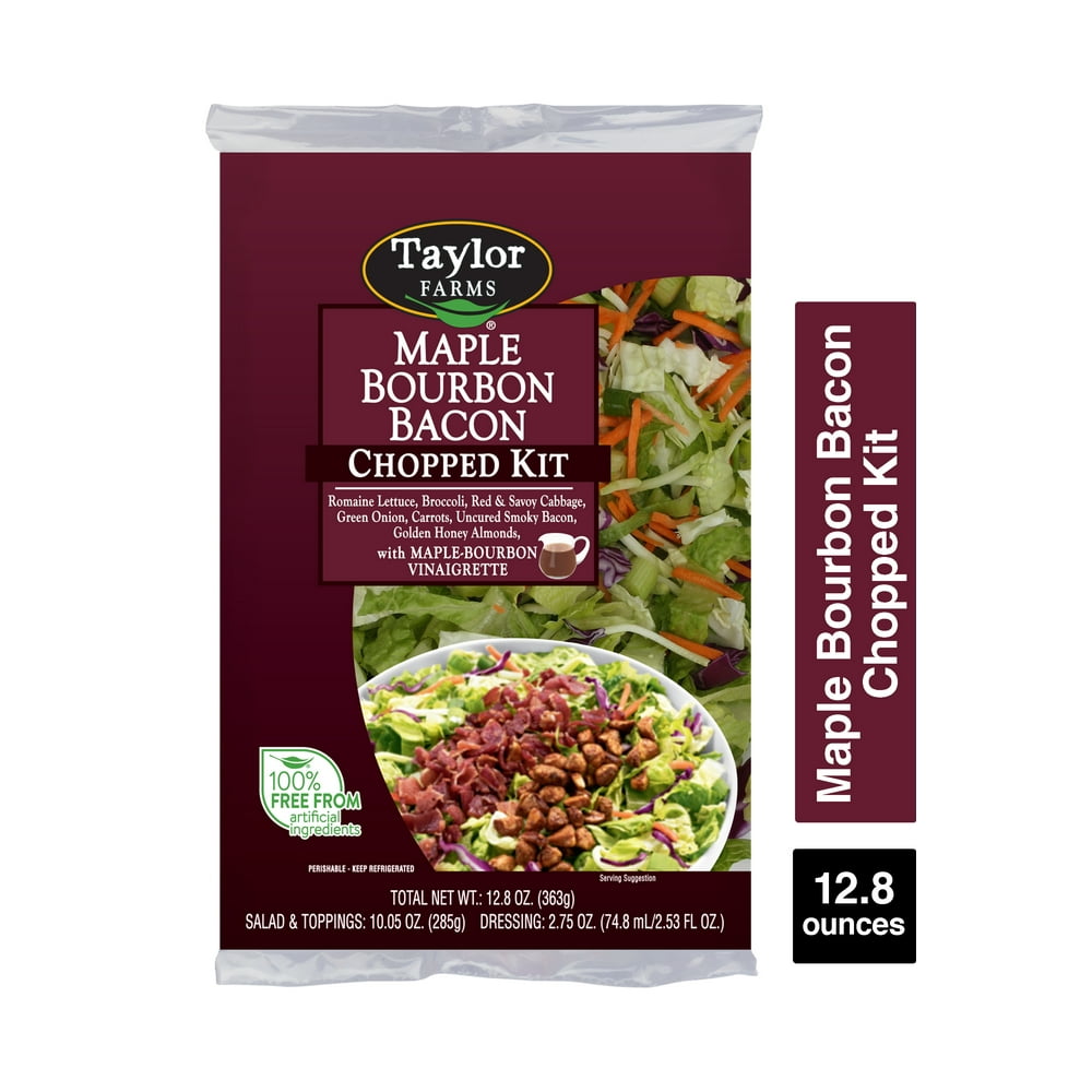 Taylor Farms Maple Bourbon Bacon Chopped Salad Kit 12.8 oz Walmart