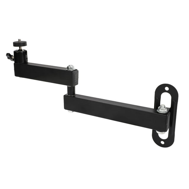 Foldable Projector Stand, Horizontal 360 Up Down 90 20-35cm Projector Wall Mount High Compatibility for Camera Projection Device