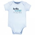 thumbnail image 5 of Hudson Baby Infant Boy Cotton Bodysuits, Mommys Man, 12-18 Months, 5 of 5