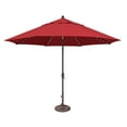thumbnail image 2 of SimplyShade 11 ft. Lanai Pro Octagon Market Umbrella with Star Light  Spa, 2 of 7