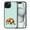 English Bulldog Dog Lying Down Looking Up, variant on WIRESTER Shockproof Soft Rubber Cover Case for Apple iPhone 15 6.1" 2023, Pembroke Welsh Corgi Dog Butt Looking Back On Sunset Background