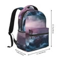 thumbnail image 2 of Fotbe lighthouse Waves Torrential Rain Mochila Casual con Estampado para Escuela, Viajes y Actividades al Aire Libre - Duradera, Ligera y Cómoda, 2 of 5