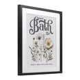 thumbnail image 2 of Stupell Industries Shabby Chic Pressed Flowers Hot Bath Black Framed Print Under Glass, 13 x 16, by Lettered and Lined, 2 of 8