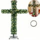 thumbnail image 2 of Árbol de Navidad plegable, árbol de Navidad plegable, preiluminado, artificial, para exteriores, con estacas y luces LED., 2 of 3