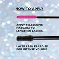 L'Oreal Telescoping Mascara and Lash Paradise Mascara, Blackest Black