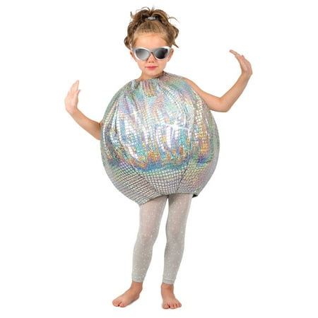 Girls Disco Ball Costume