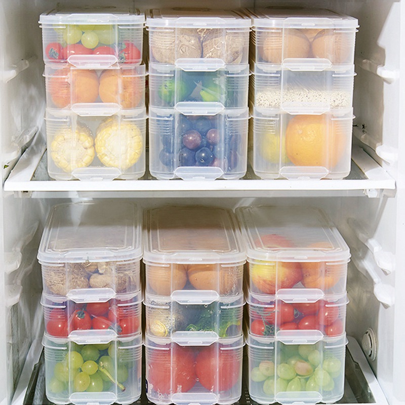 Food Storage Containers with Lids - Reusable Plastic ...