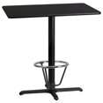 thumbnail image 1 of Flash Furniture 24" x 42" Laminate Top Pub Table in Black, 1 of 4