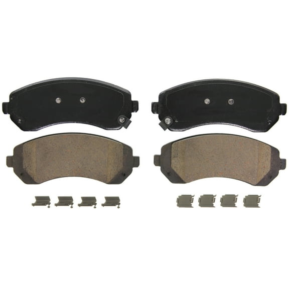 Wagner QuickStop ZD844 Ceramic Disc Brake Pad Set Fits select: 2002-2007 BUICK RENDEZVOUS, 2002-2004 CHEVROLET VENTURE