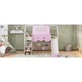 thumbnail image 4 of Full size Wooden Loft Bed with Tent - Dual Access & Soft Cushioning, 4 of 24
