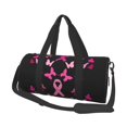 thumbnail image 1 of Balery Breast Cancer Bolsa de Gimnasio para Mujeres y Hombres, Bolsa de Viaje Impermeable, Bolsa de Fin de Semana con Compartimento para Zapatos y Bolsillo Húmedo, 1 of 6