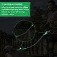thumbnail image 4 of YIHATA Hands Free Dog Leash for Running Walking Training Hiking, Adjustable Waist Belt, Shock Absorbing, Ideal for Medium to Large Dogs(Green Grey ), 4 of 8