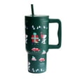 thumbnail image 2 of Clearance！ 40OZ Cartoony Ice Cup Insulated Water Bottle with Lid for Her, 2 of 6