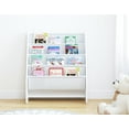 thumbnail image 4 of UTEX Kids Sling Bookshelf, Magazine Rack - Book Rack for Kids,Book Organizer (White), 4 of 6