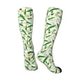 thumbnail image 5 of Lsque Tulips Flowers Printed Crew Socks Men's Women's LightWeight Thin Casual Calf Socks ,Knee High Socks,Cotton Socks, 5 of 9