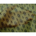 thumbnail image 4 of oneOone Silk Tabby Fabric Leaves & Floral Block Printed Craft Fabric BTY 42 Inch Wide, 4 of 4