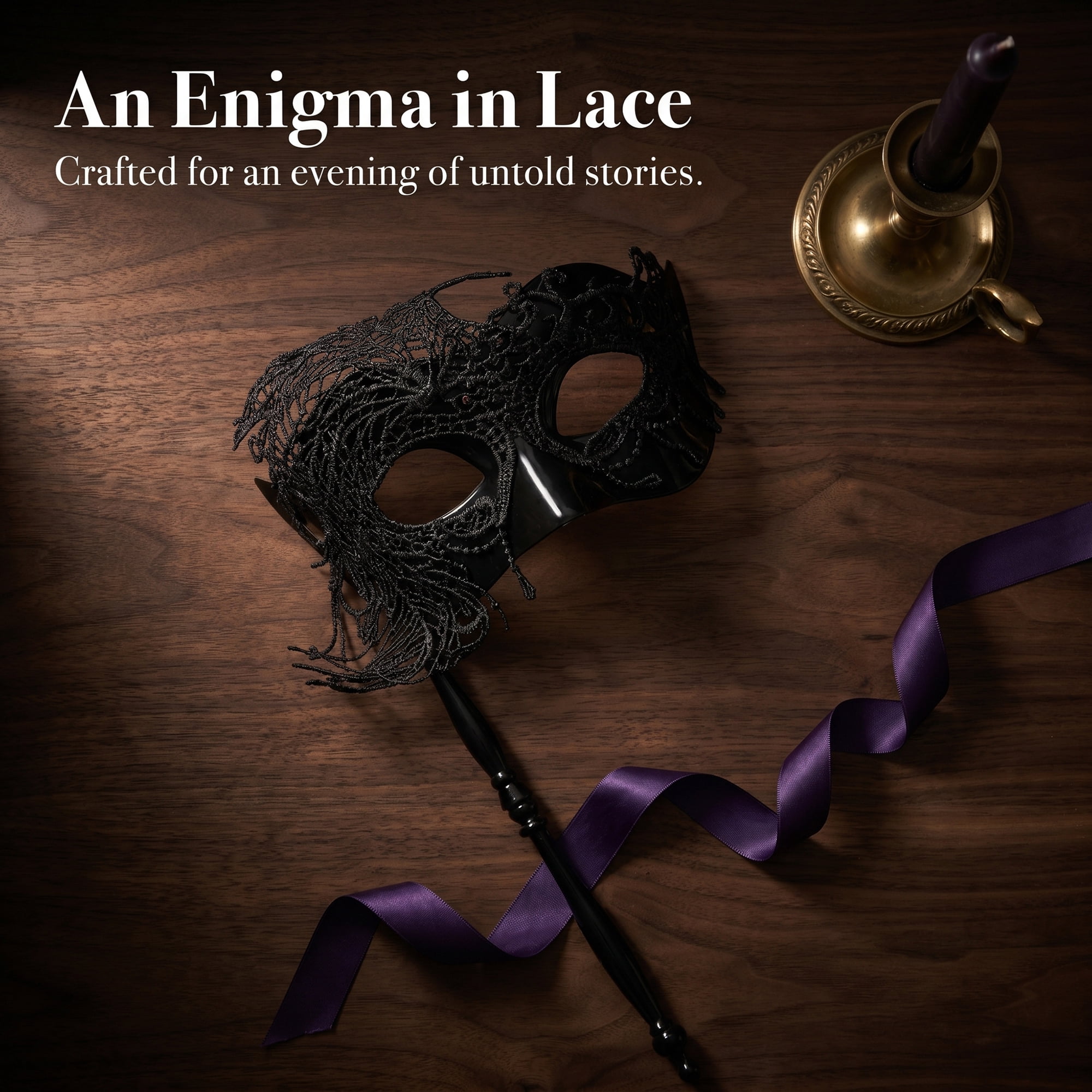 Unique Bargains Handheld Masquerade Mask with Stick Molded Venetian Plastic Eye Mask Black Large Peacock 11.4" x 7.1"