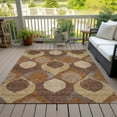 thumbnail image 6 of Addison Rugs Chantille Indoor/Outdoor Transitional Mid-century Modern Copper Washable Rectangle Rug, 10' x 14', 6 of 6