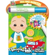 CoComelon 20-Page Imagine Ink Coloring Pad with a Mess Free Marker; Paperback Children's Book; 9781505083194